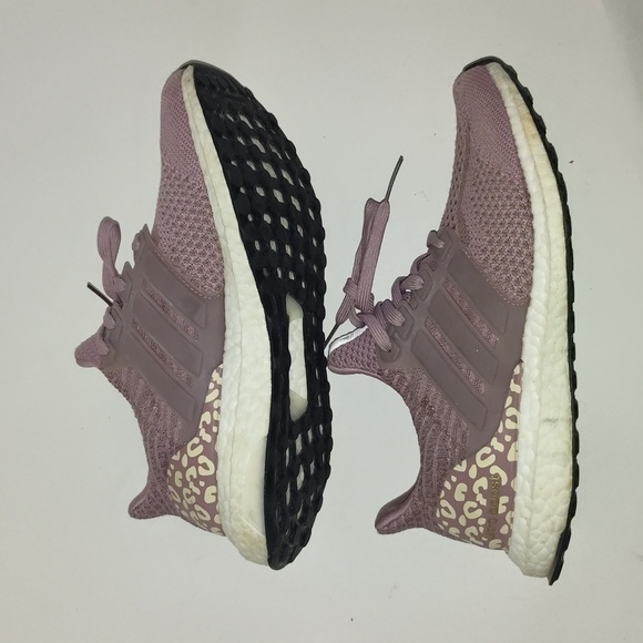 Adidas Ultraboost Magic Mauve Leopard Pink Running Shoes Women’s Size 8 - Picture 6 of 12